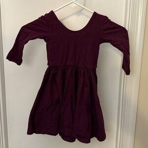 Alice &Ames Purple Long Sleeve Dress 3T